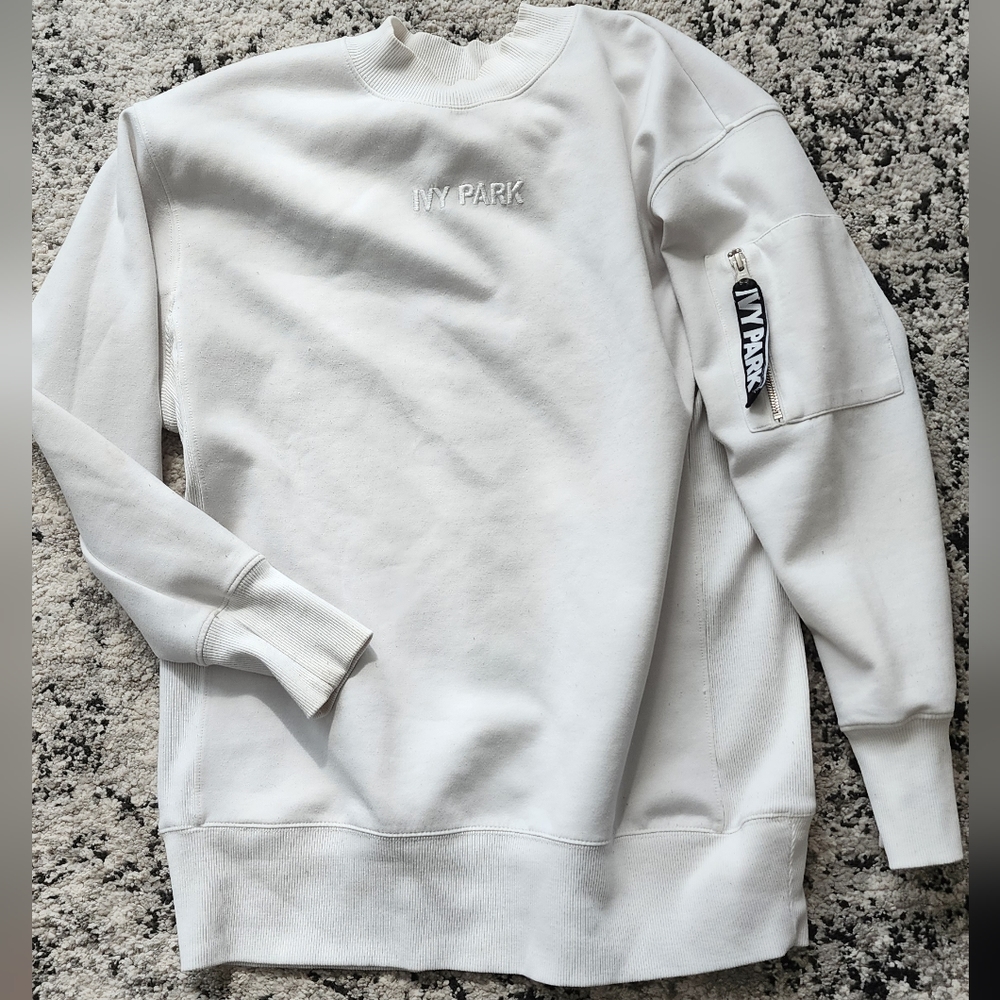 IVY PARK Pullover Womens Size S White - Picture 7 of 14